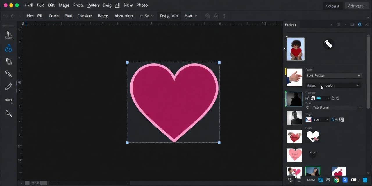 Heart shape image cropping tool - CamCrop